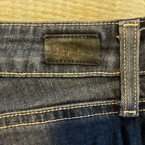 PAIGE Dark Blue Women's Jeans - Picture 8 of 10